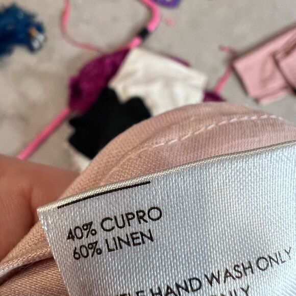 Sancia THE SOELI SHIRT Linen button up blouse size medium - Picture 6 of 8